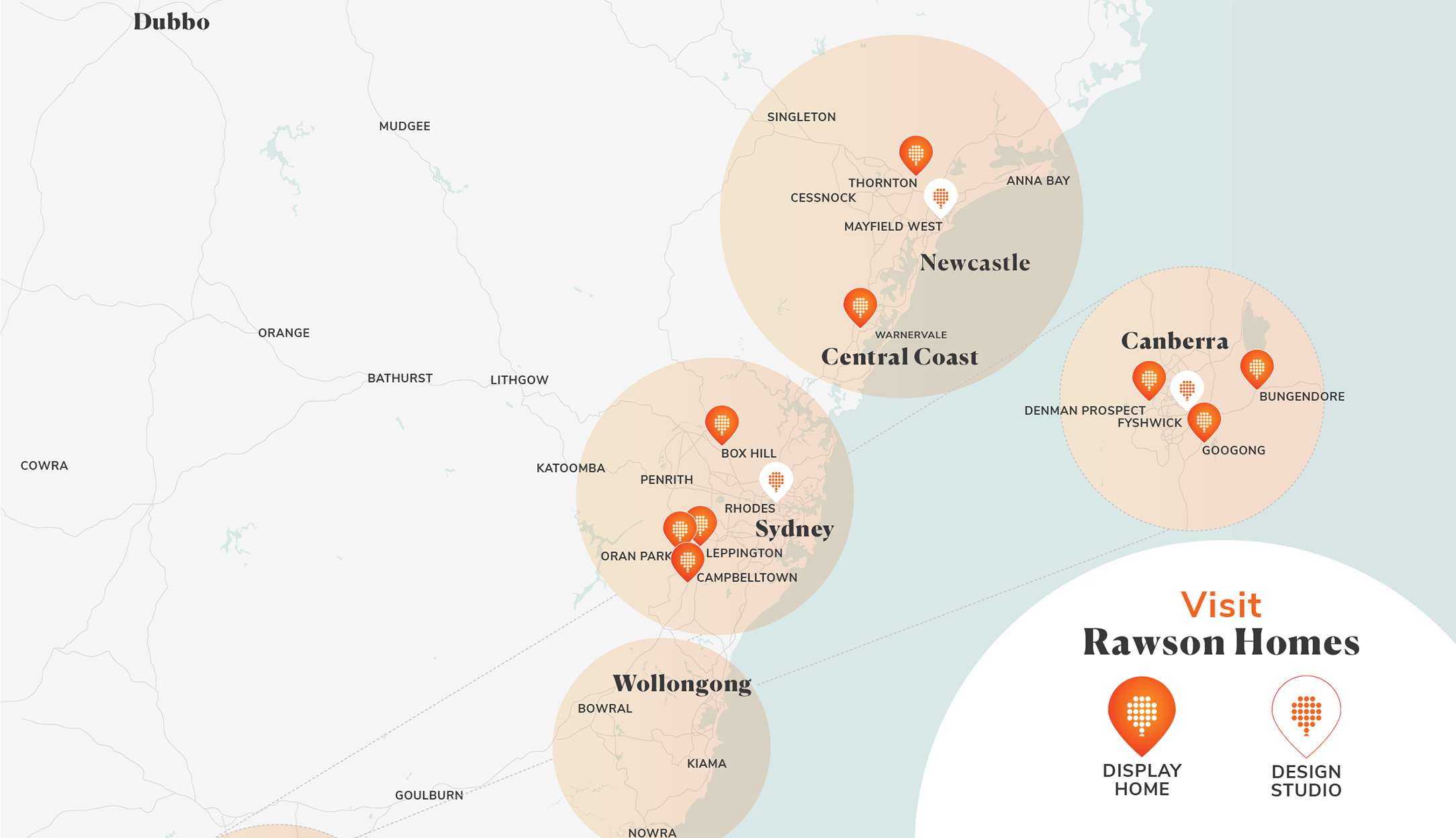 Rawson Homes build map