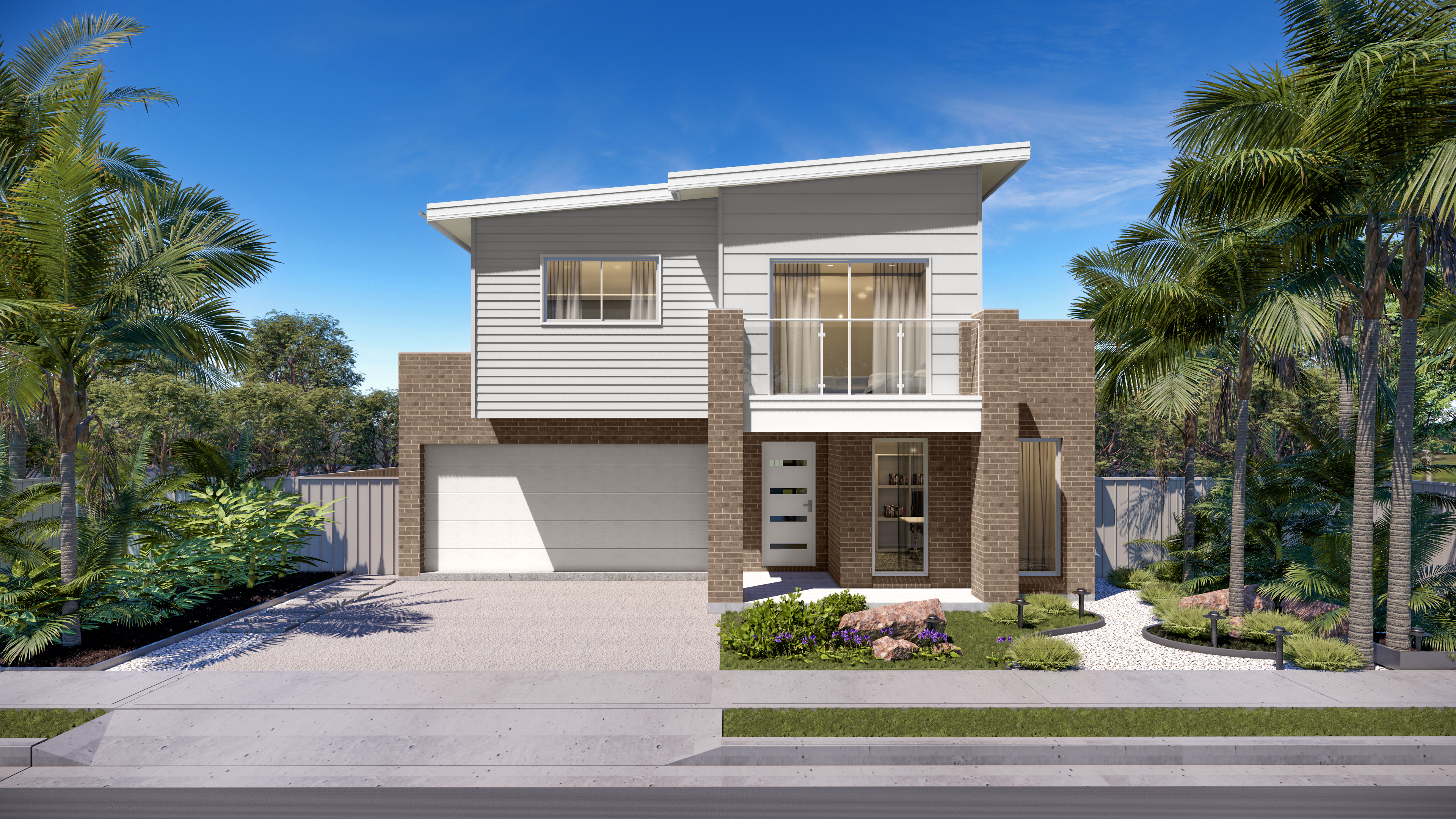 Ainslie 29 light coastal enhanced facade