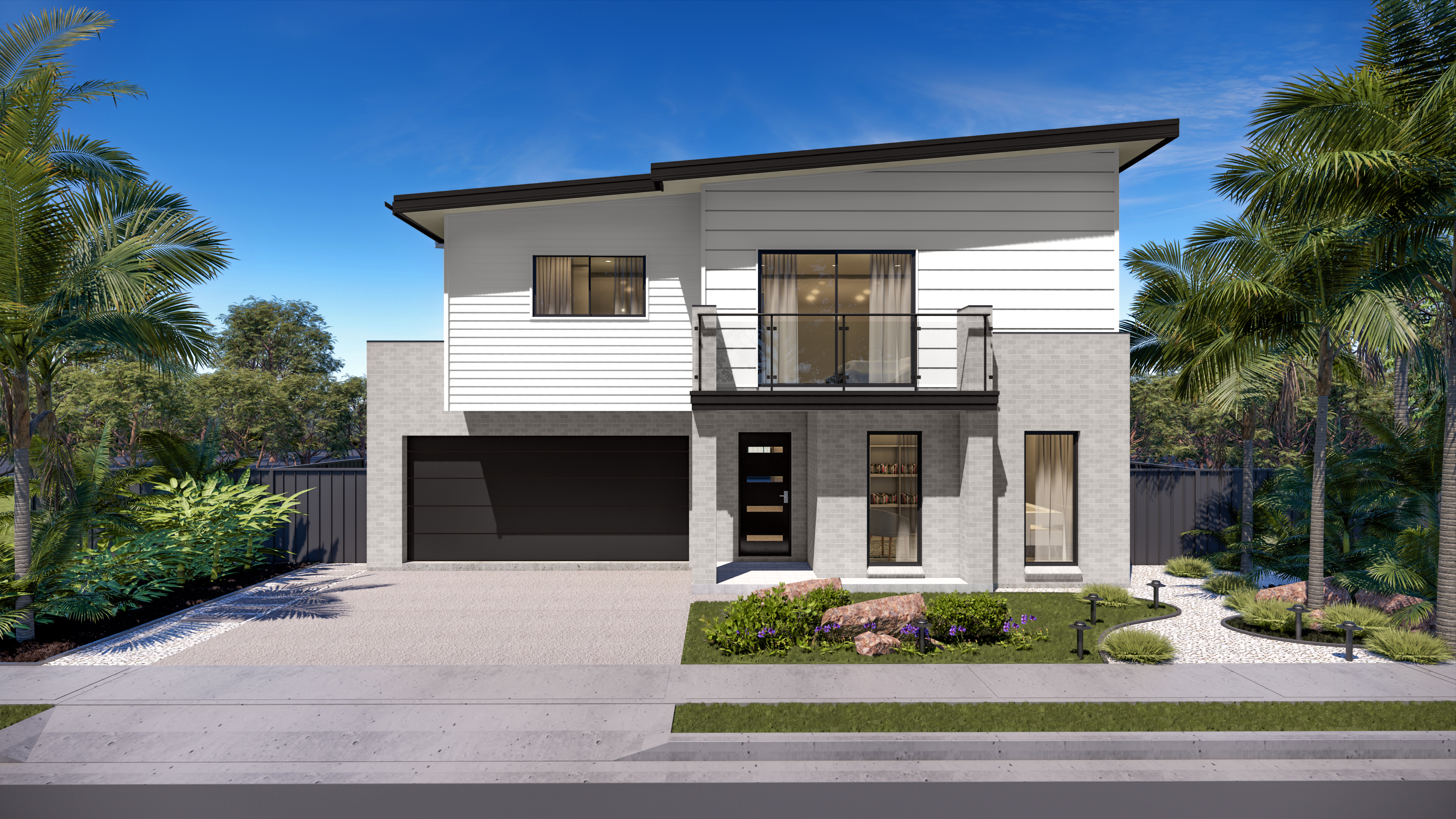 Ainslie dark coastal enhanced facade