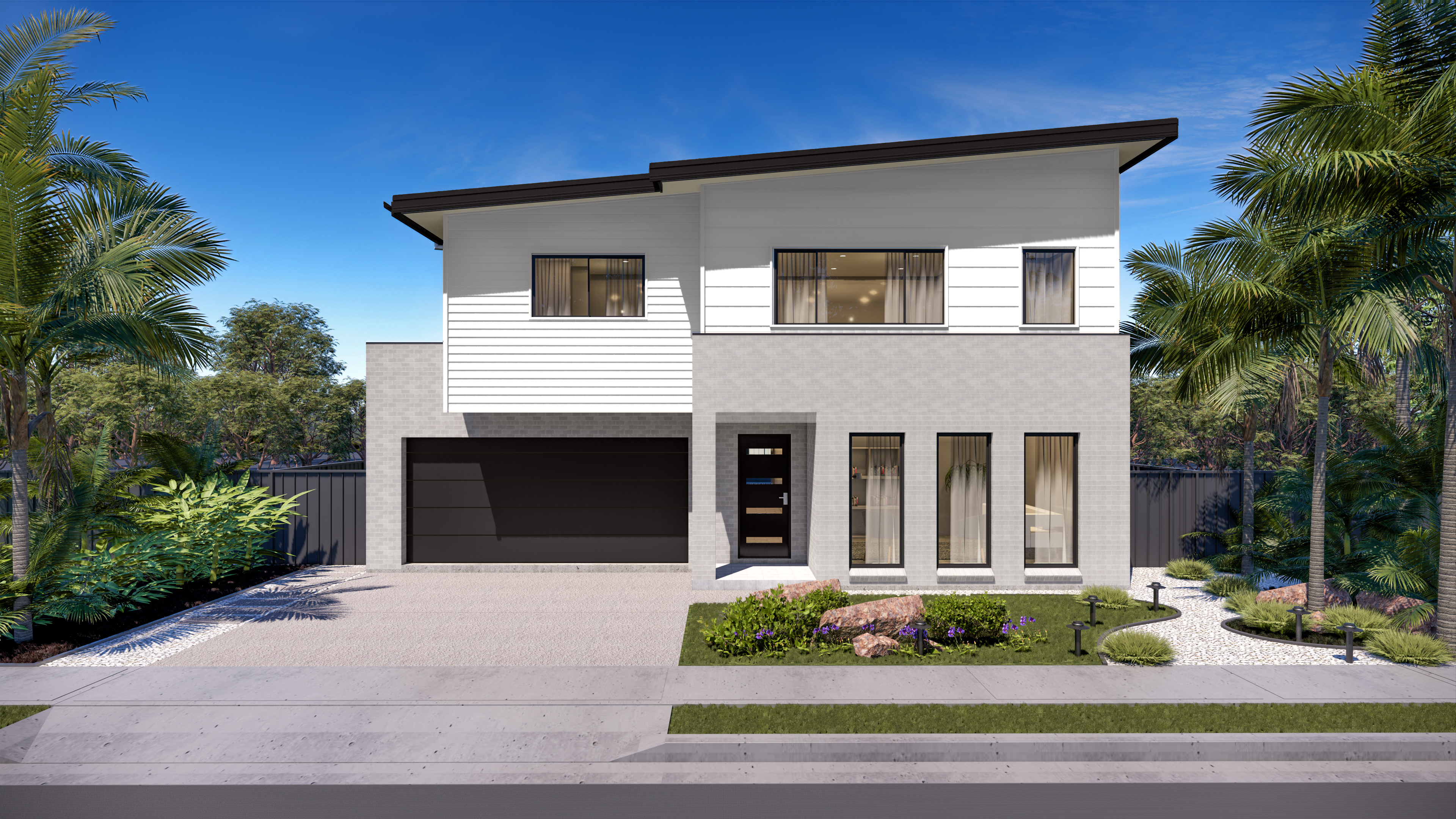 Ainslie 32 dark coastal starter facade