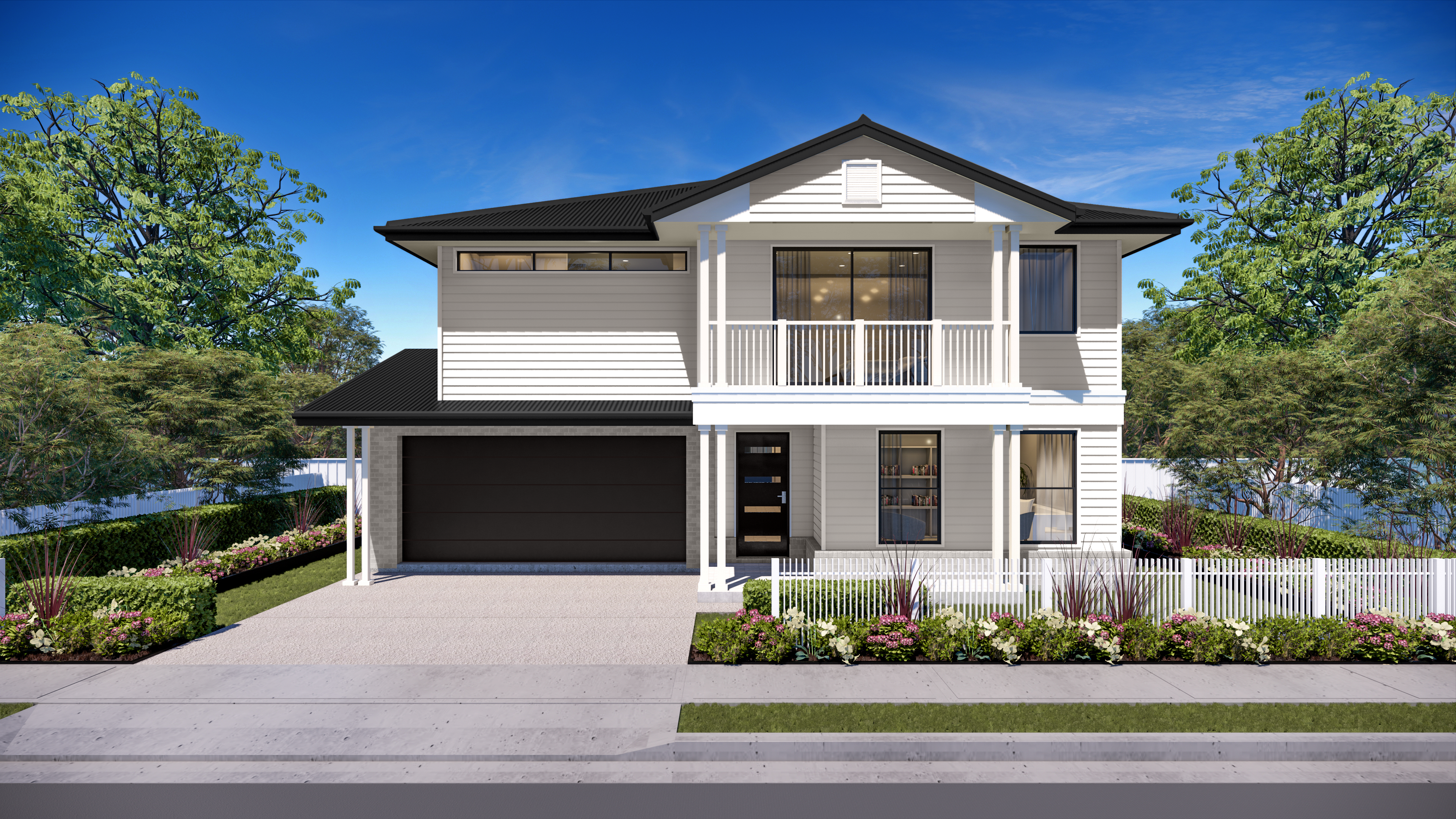 Ainslie 32 dark Hampton enhanced facade