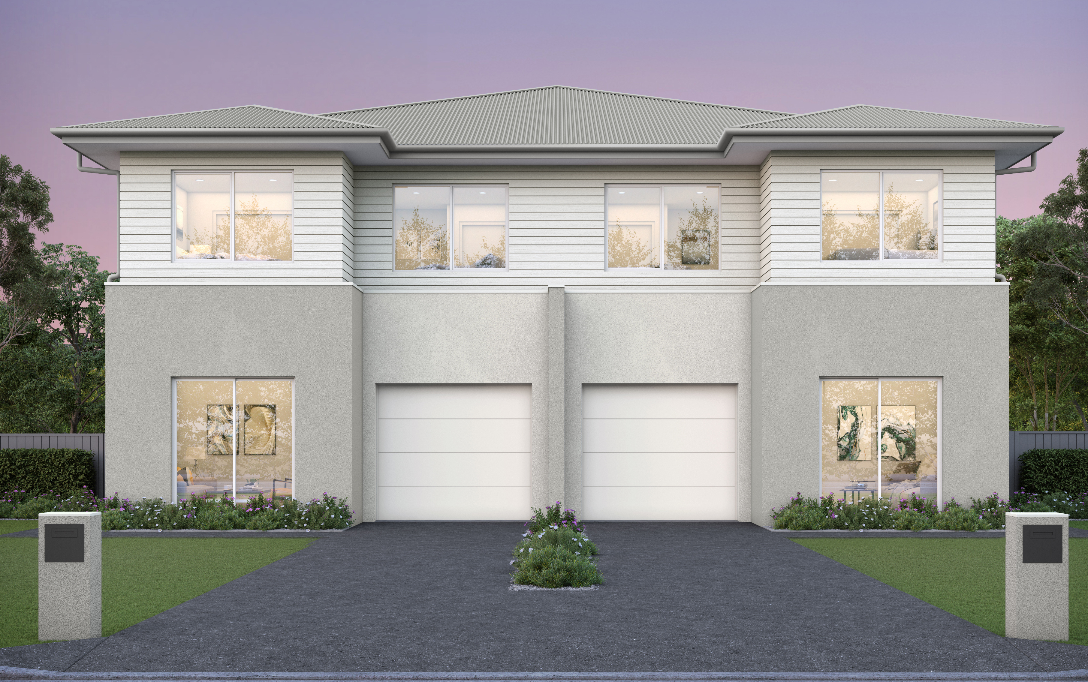 Hamilton with Classic facade