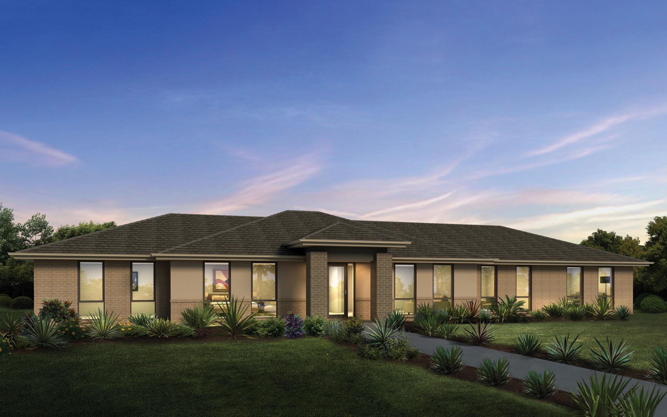 Oxley Home Design with Classic Facade