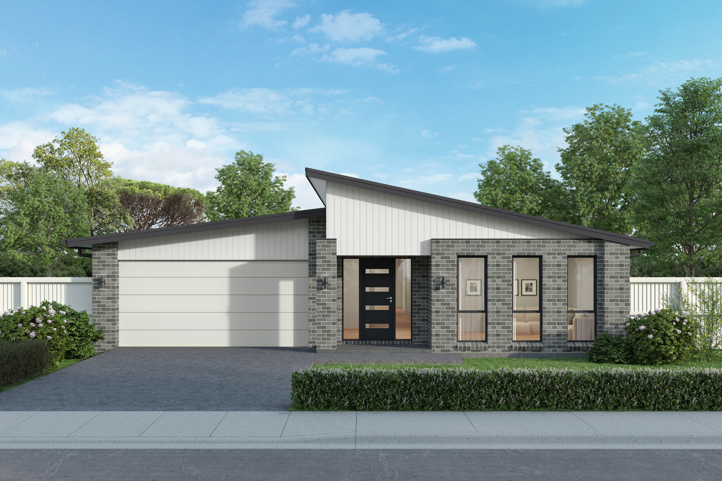 Serene Coastal starter dark facade