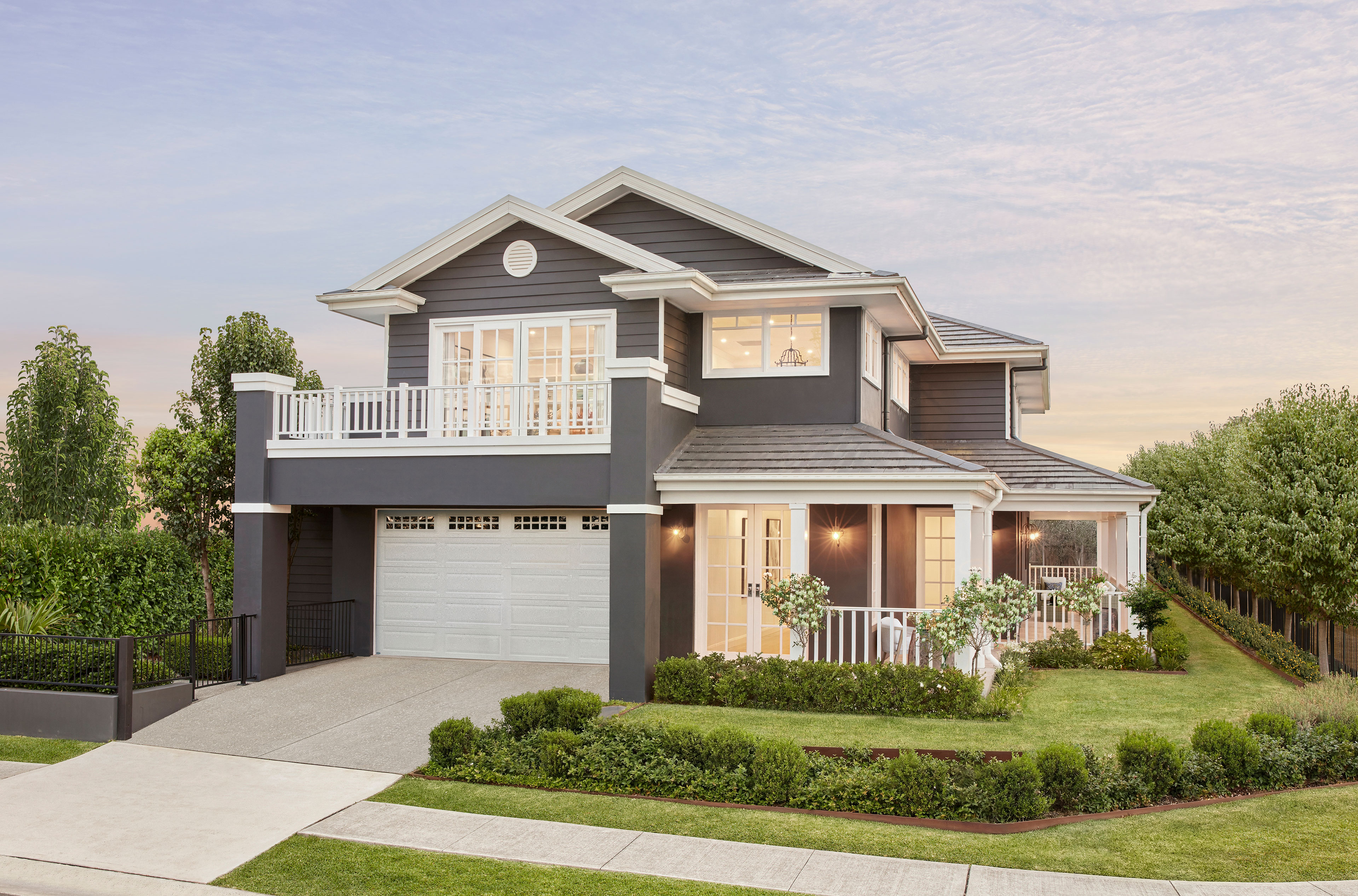 Winchester with Hamptons facade