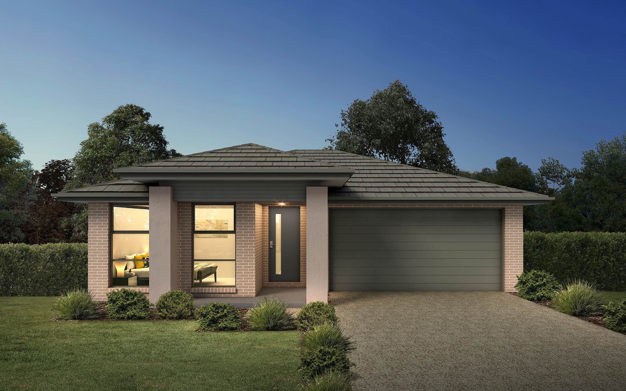 Thrive Homes Aria House Plan Vogue Facade