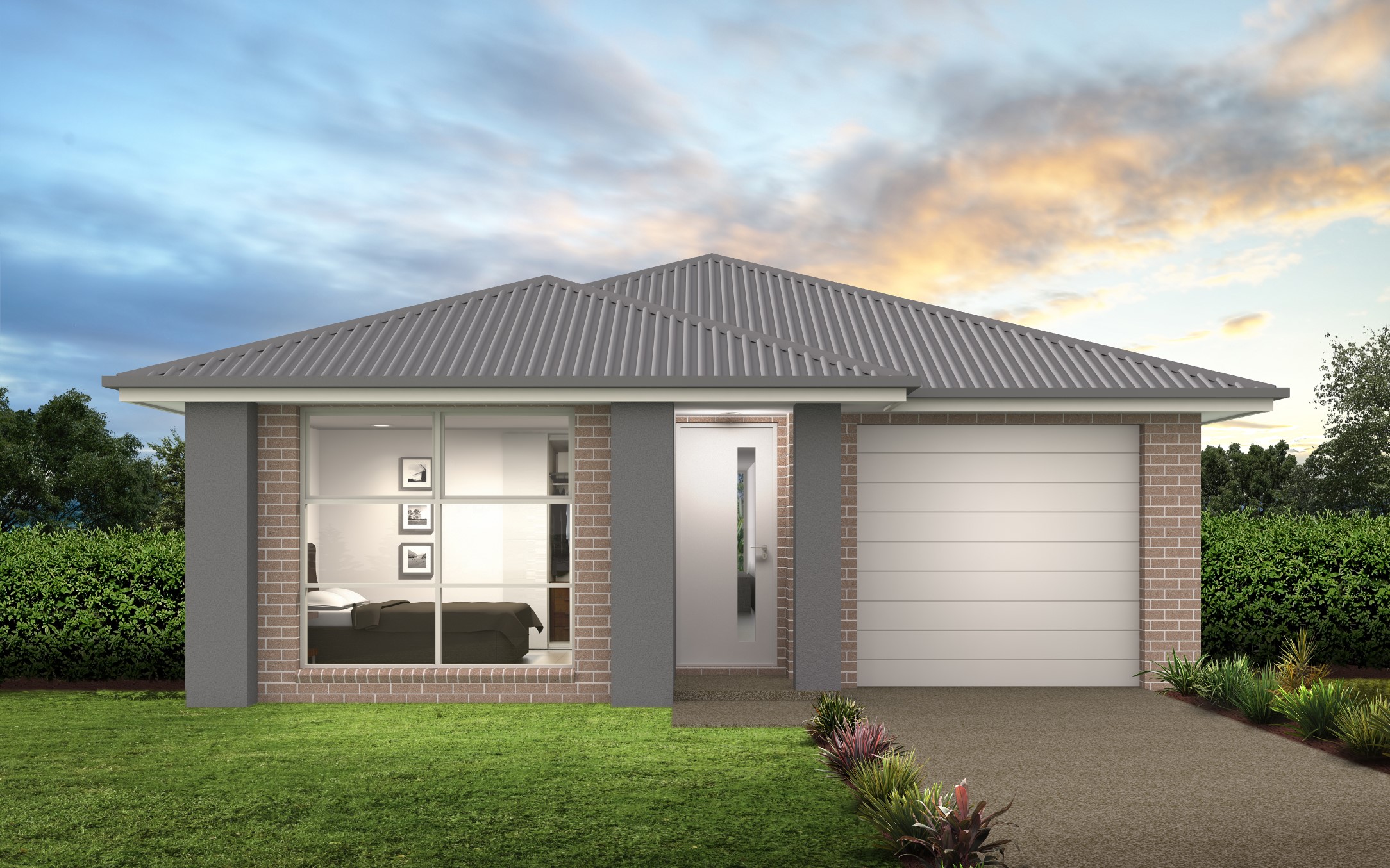 Thrive Homes Eve House Plan Urban Facade