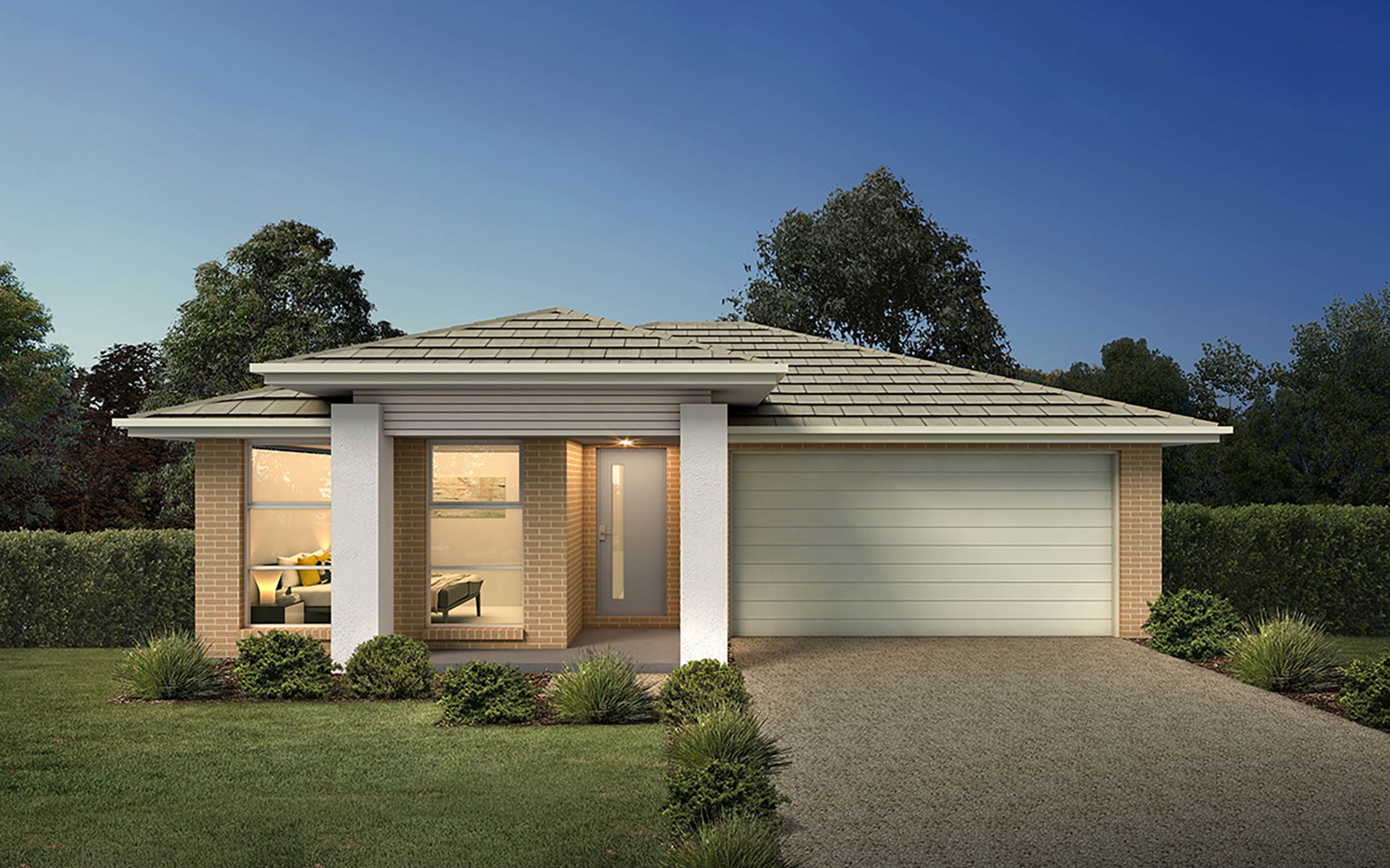 Thrive Homes Helix House Plan Vogue Facade