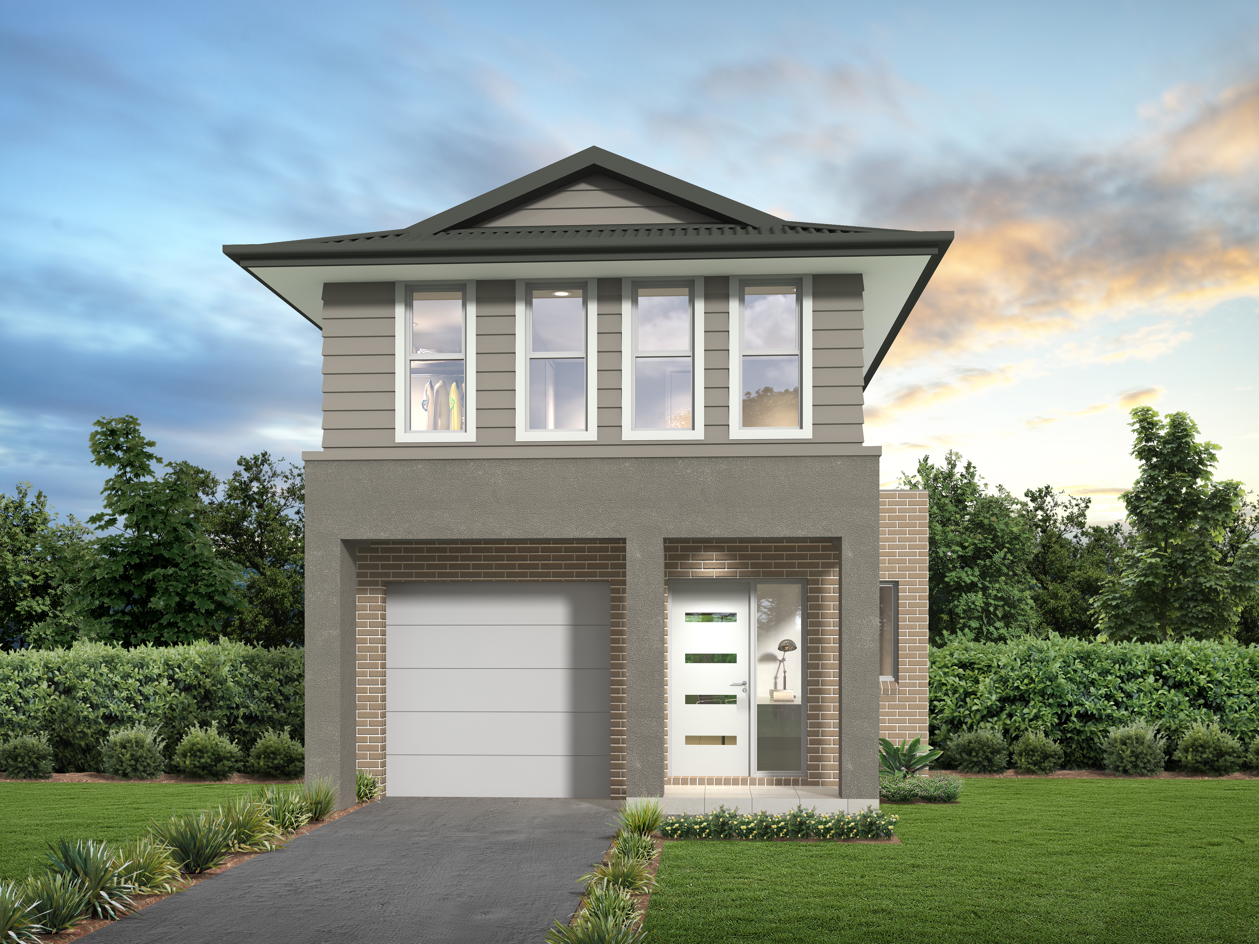 Kyro Hamptons facade