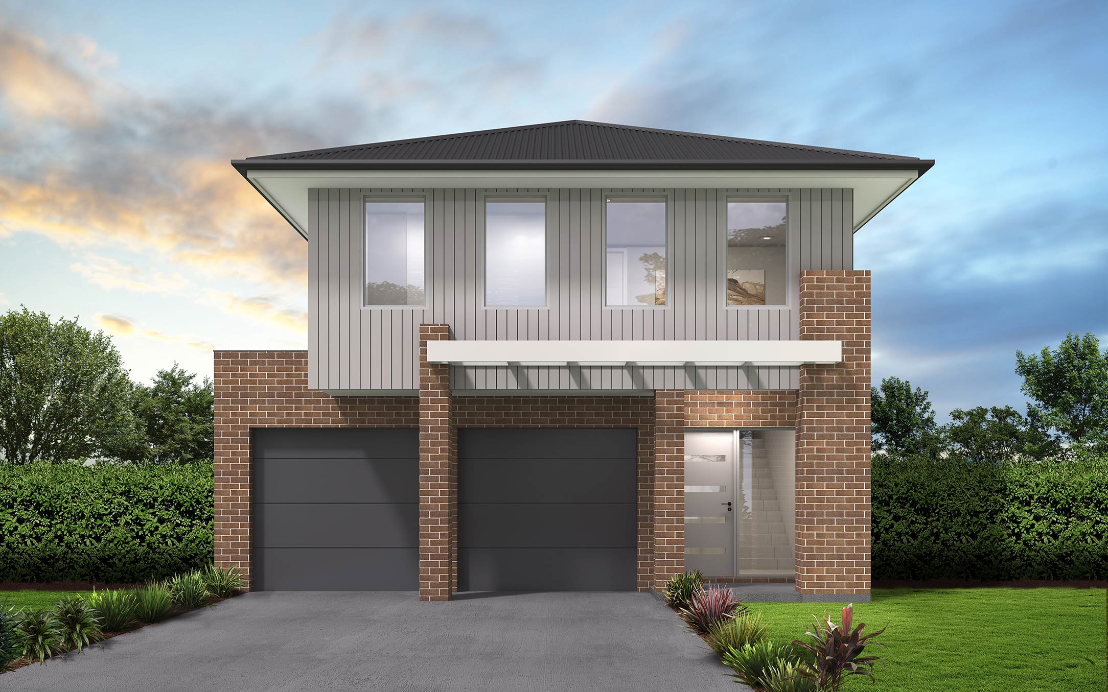 Thrive Homes Onyx House Design Urban Facade