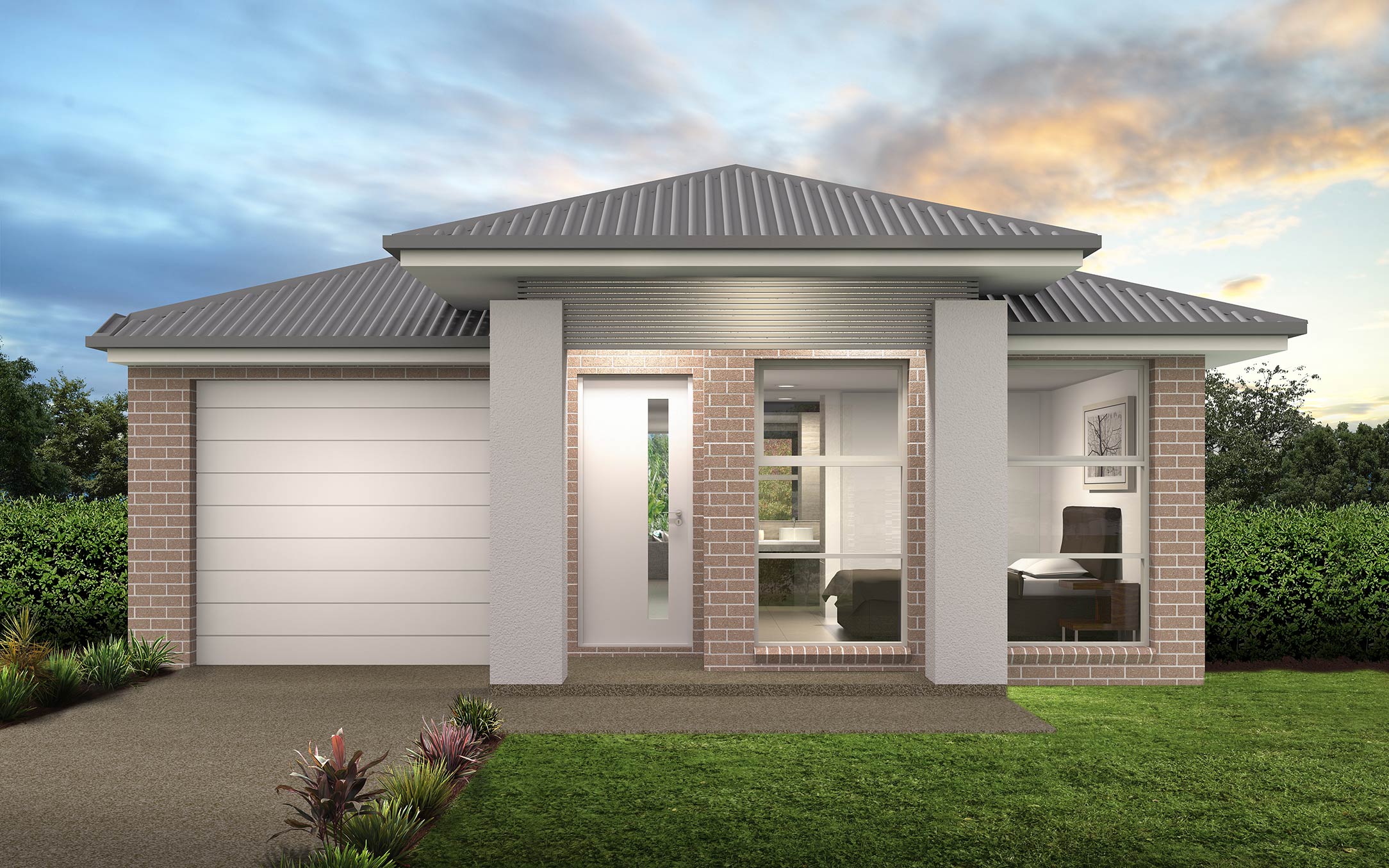 Thrive Homes Zen House Design Vogue Facade